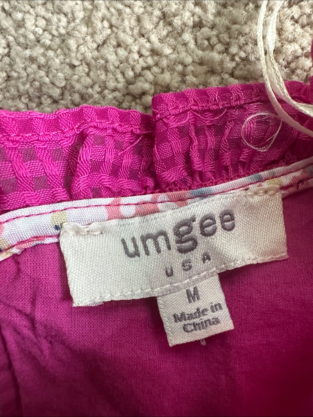 Umgee ruffle sleeve top - Picture 3 of 6